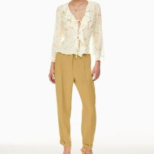 Aritzia Wilfred Dashwood Pant in Sandy Beige - Size 4